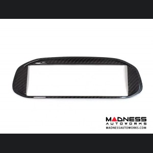 Alfa Romeo 4C Carbon Fiber Radio Cover Frame 